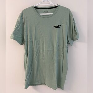 Hollister Men’s Green Tee - XL